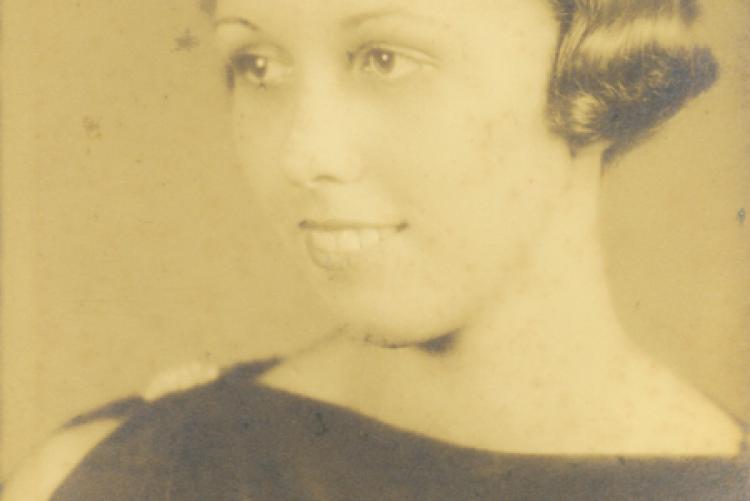 Marie Anderson as a student at Duke University