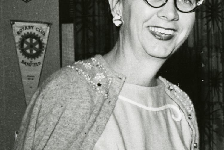Dorothy Jurney, 1956.