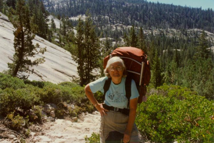 Mill backpacking in Yosemite, 1996