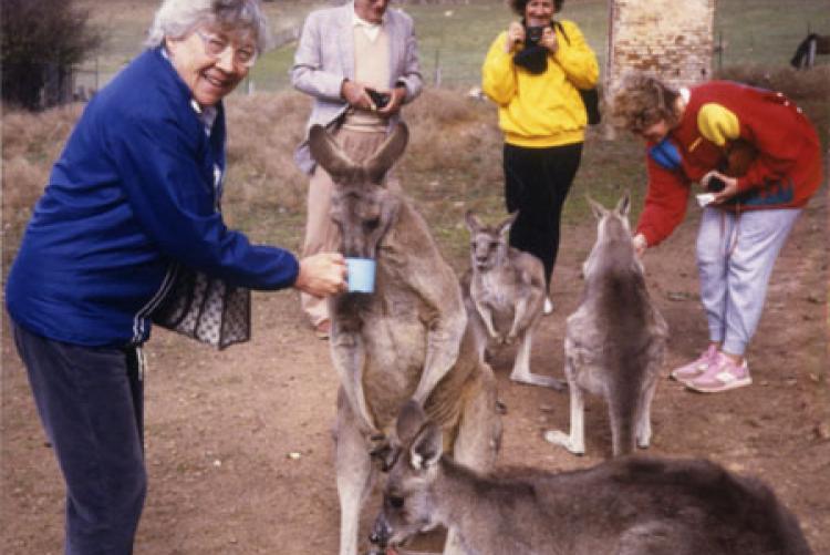 Paxson in Australia, 1987.