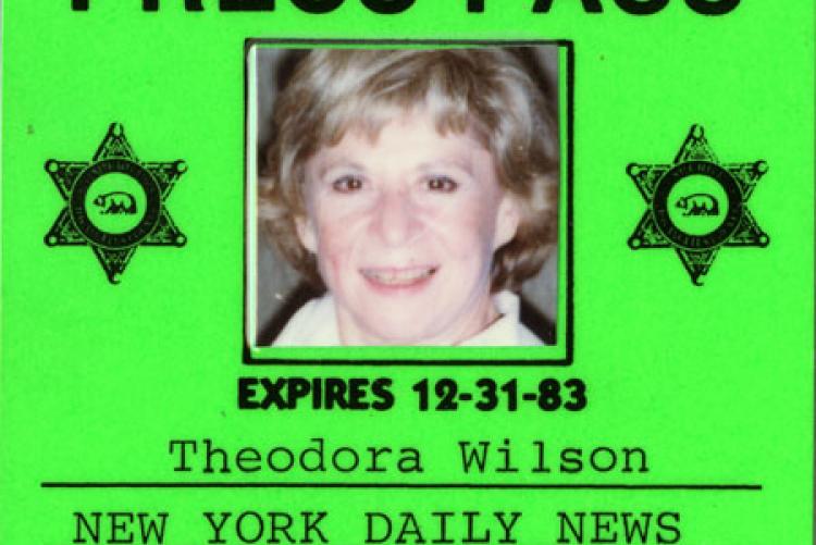 Wilson's 1983 Press Pass