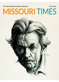 Missouri Times Thomas Hart Benton - self portrait lithograph 