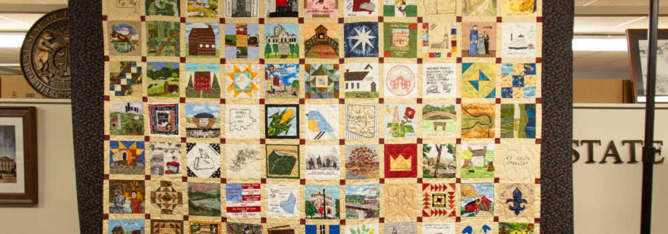 Quilting the Many Into One Missouri Bicentennial Quilt on Tour Throughout State The State