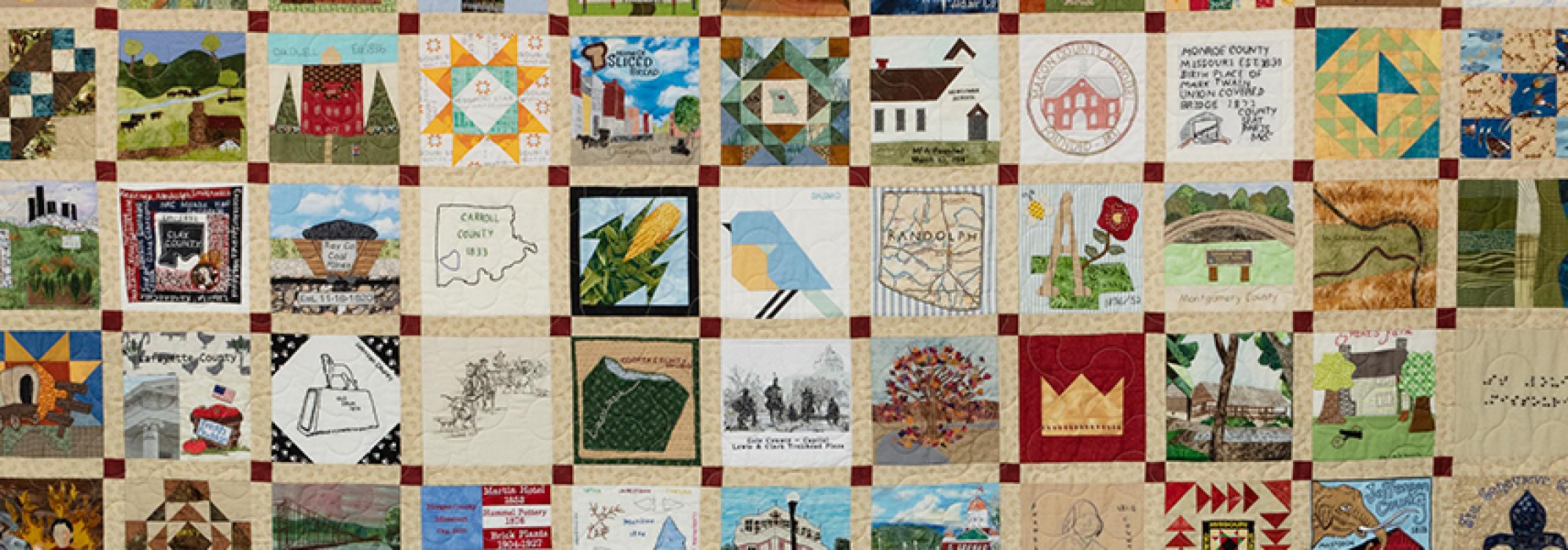 Missouri Bicentennial Quilt features blocks from all Missouri counties