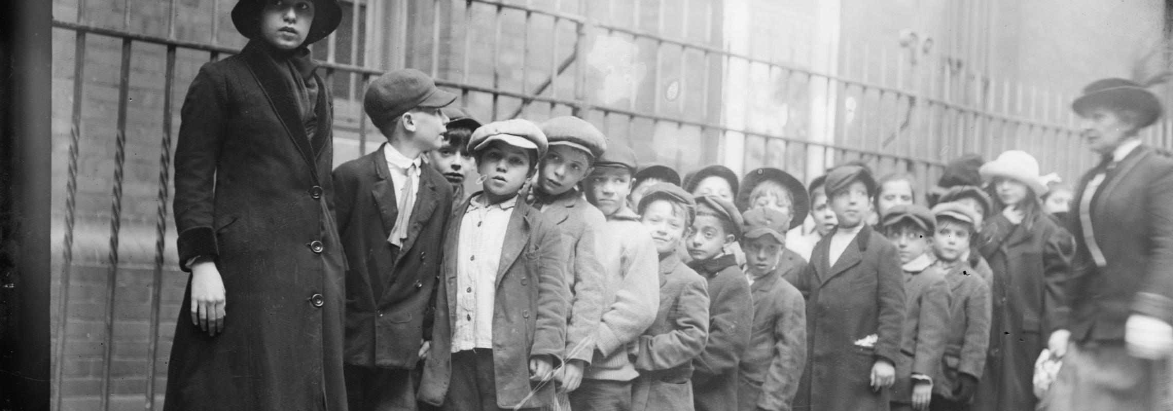 Orphans in New York City
