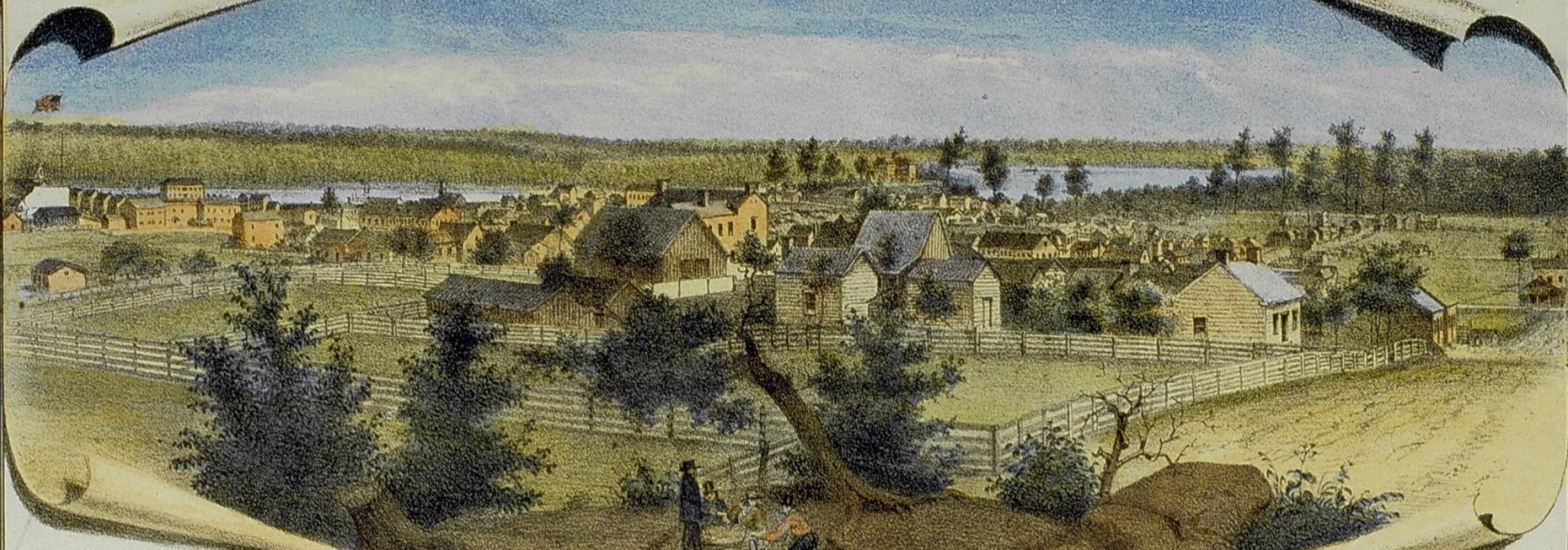 Cape Girardeau in 1858