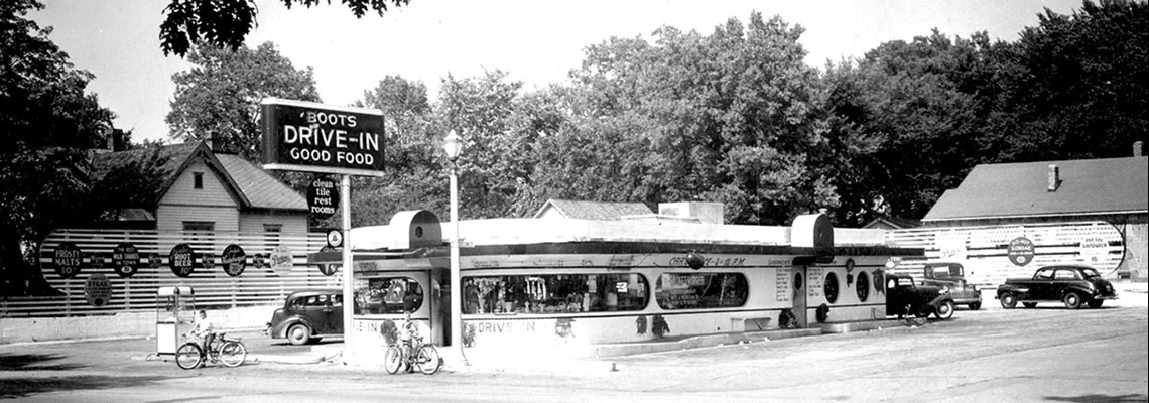 Boots Drive-In on Route 66