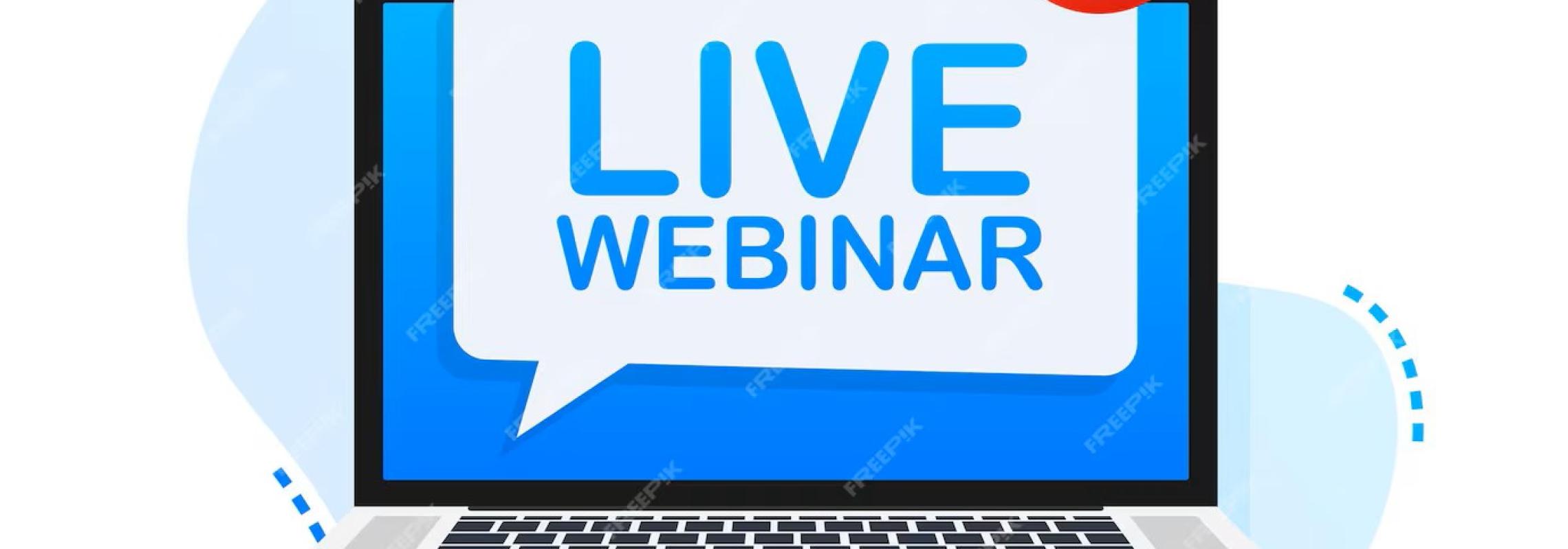 Live webinar