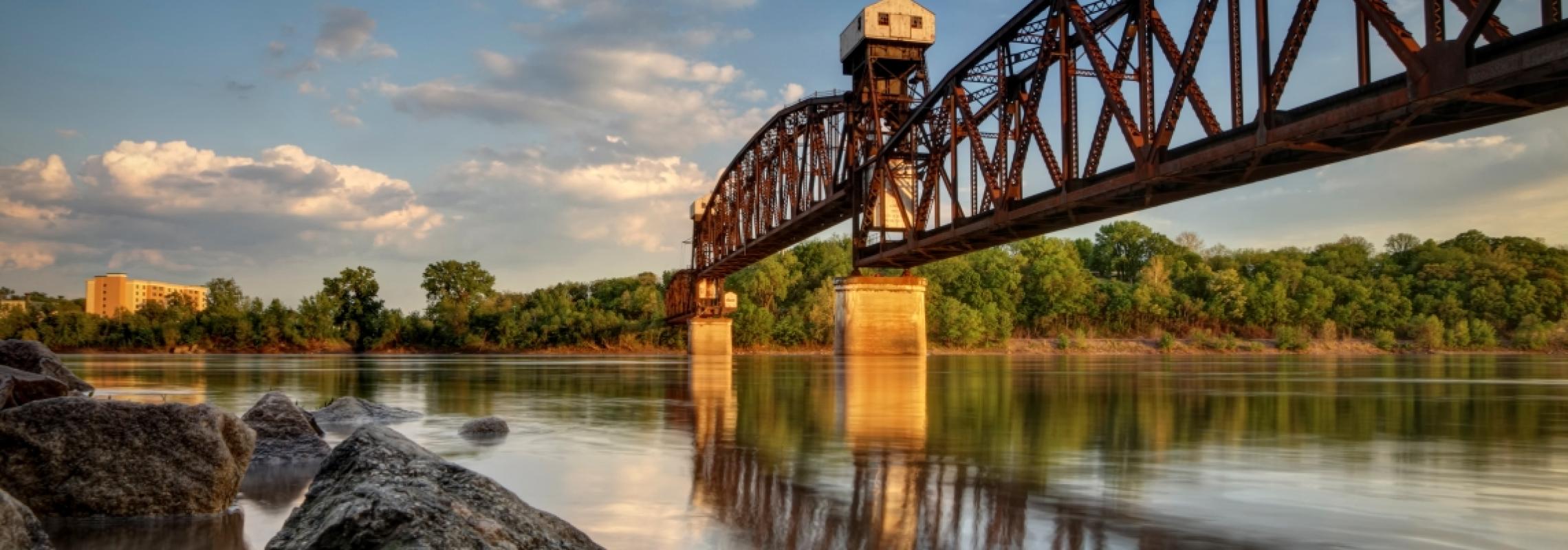 Katy Bridge at Boonville. Photograph by Notley Hawkins