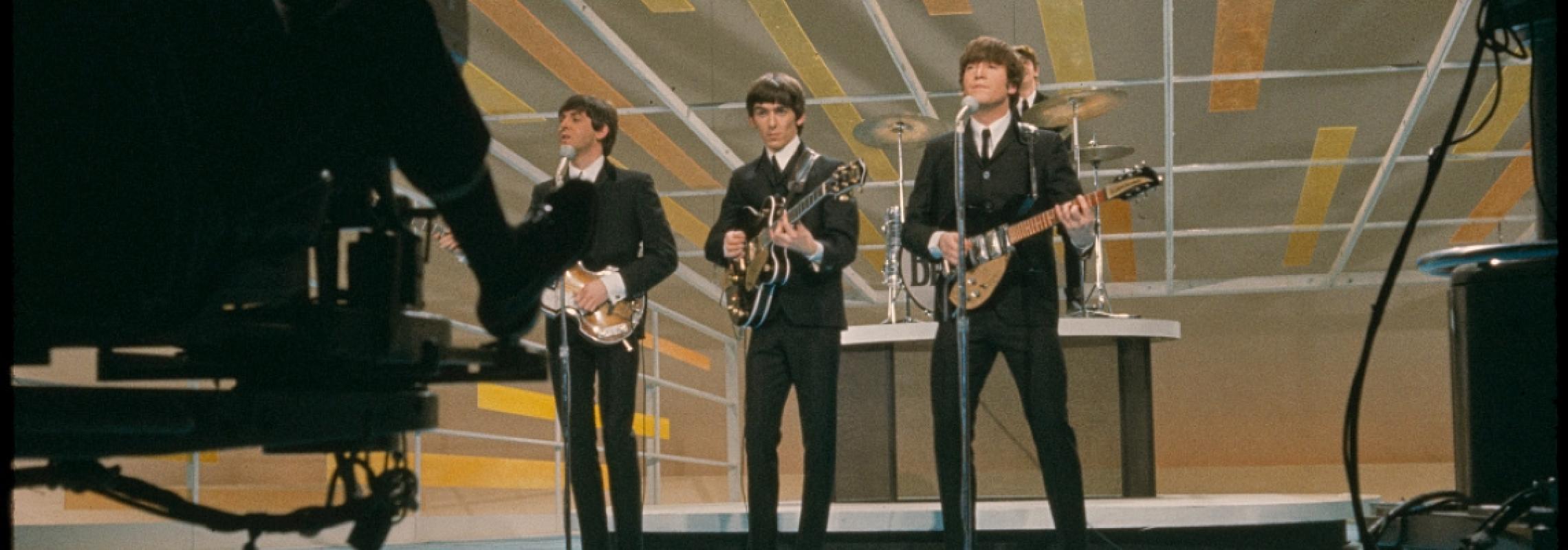 Beatles perform on Ed Sullivan