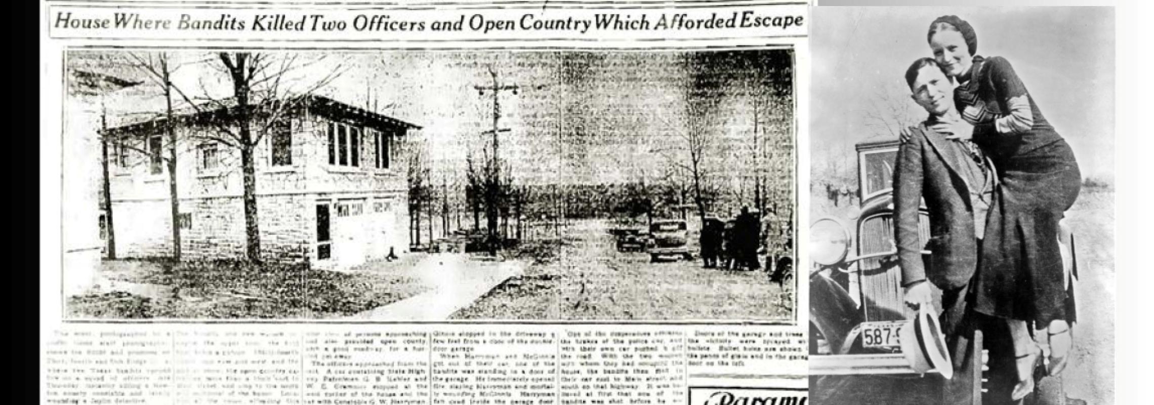 Bonnie and Clyde apartment in Joplin, Mo.