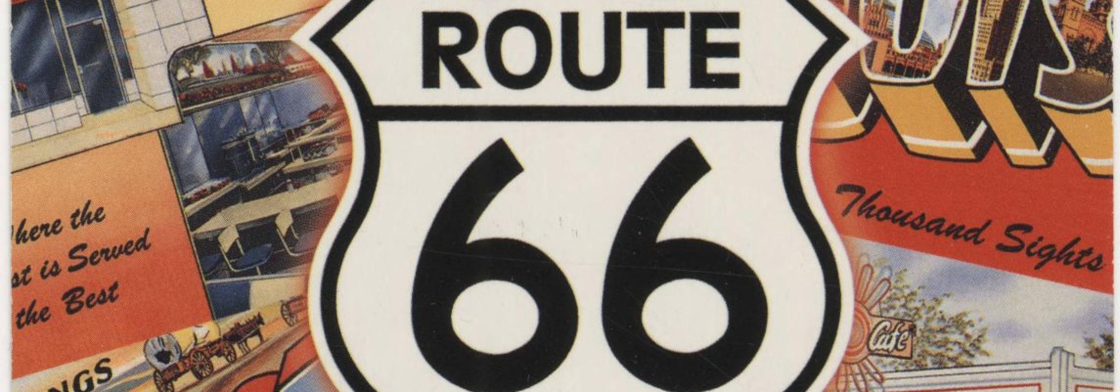 Route 66 Postcard