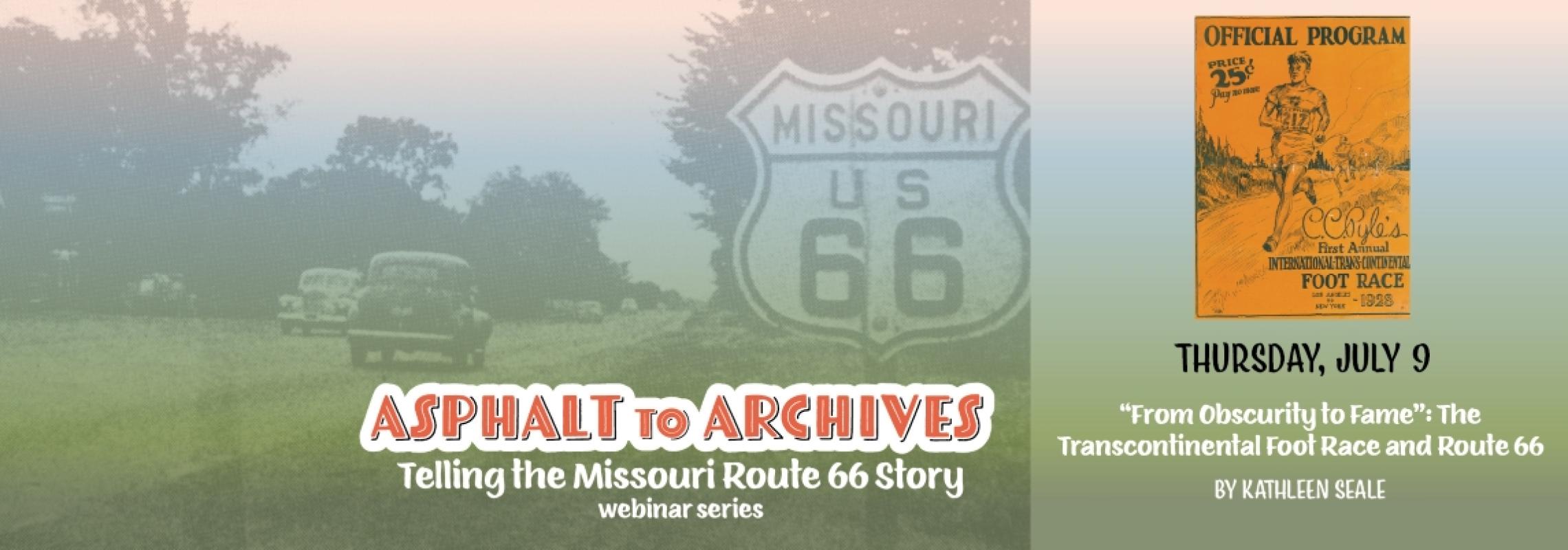 Asphalt to Archives webinar series