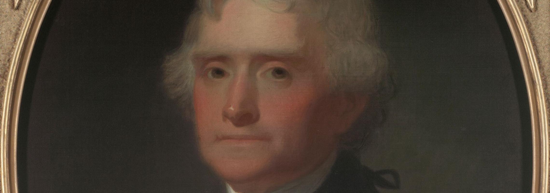 Thomas Jefferson portrait by George Caleb Bingham