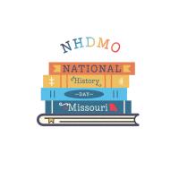 National History Day in Missouri with graphic of a stack of books