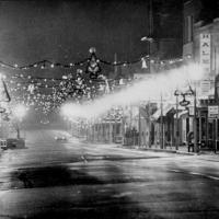 Cape Girardeau decorated for Christmas, courtesy of Bulletin-Journal/Southeast Missourian, ca. 1970s. 