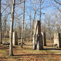 Chimneys of the Massey Iron Works