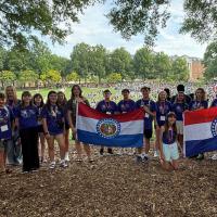 National History Day students representing Missouri at contest in 2026 on campus of University of Maryland